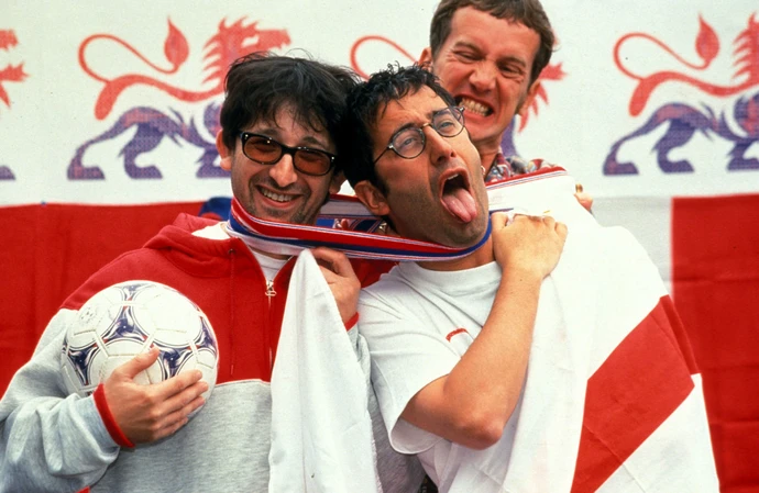 Ian Broudie, David Baddiel and Frank Skinner have recorded a new Three Lions