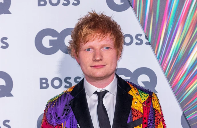 Ed Sheeran at the GQ Men of the Year Awards 2021