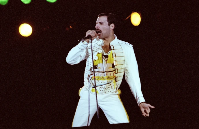 Freddie Mercury appears on the track