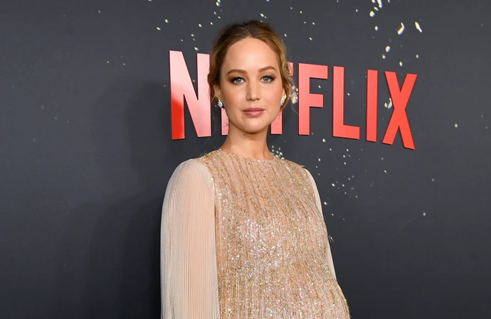 Jennifer Lawrence at the Don't Look Up premiere