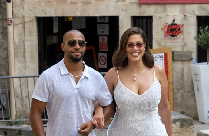 Ashley Graham and Justin Ervin