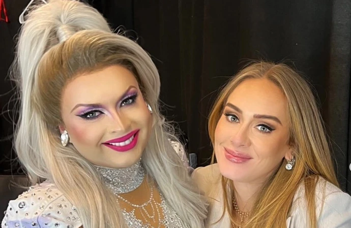 Adele pole danced with 'Drag Race UK' star Cheryl Cole last year