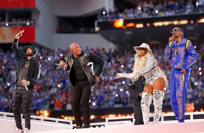 2022: Eminem, Dr. Dre, Snoop Dogg, Kendrick Lamar, and Mary J. Blige