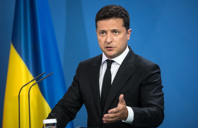 Volodymyr Zelensky has called for a quick delivery of tanks to Ukraine