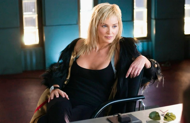 Sharon Stone as Catherine Tramell