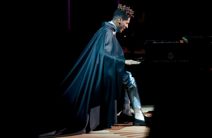 Jon Batiste had 20 designers working on his Grammys look