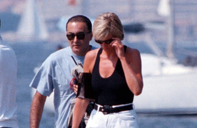Lady Diana y Dodi Fayed
