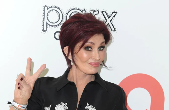 Sharon Osbourne has explained her medical drama last month was due to her fainting on a TV set