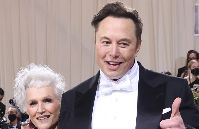 Maye Musk stays in the garage when she visits her son Elon