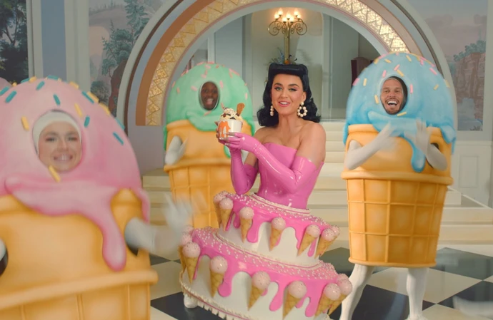 Katy Perry starred in Just Eat adverts