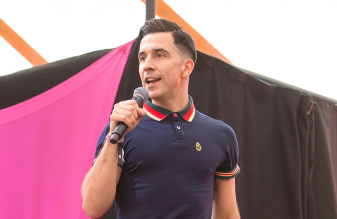 Russell Kane argued with his father about politics