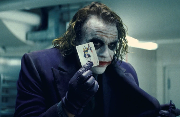 Heath Ledger played the Joker in The Dark Knight