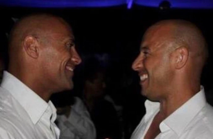 Dwayne Johnson has been praised by Vin Diesel
