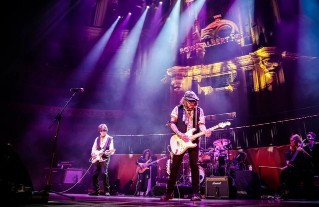 Johnny Depp has wrapped up playing the two-night tribute concerts for his old friend Jeff Beck after being left ‘totally devastated’ by the musician’s death