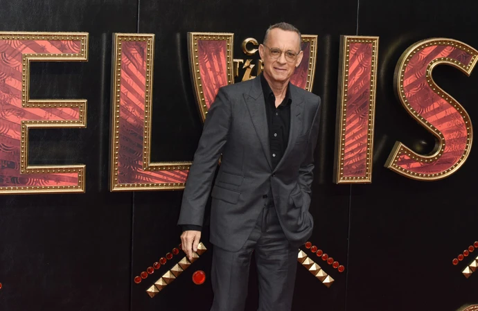 Tom Hanks was happy to blend into the background in 'Elvis'