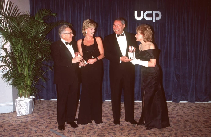 Princesa Diana y Barbara Walters