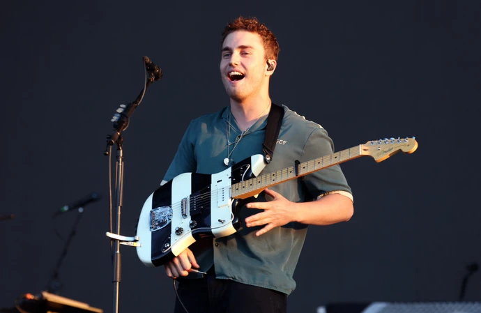 Sam Fender performing at Finsbury Park