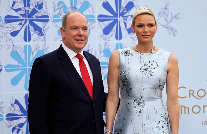 Prins Albert och prinsessan Charlene 