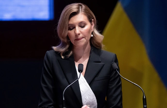 Olena Zelenska hopes that Ukraine can "endure" a tough winter