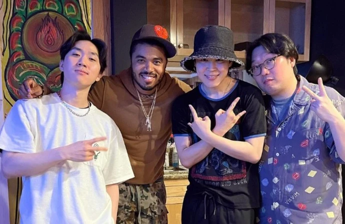 Jimin hits the studio with hitmaking producers and songwriters