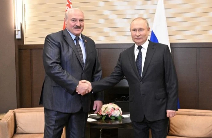 Alexander Lukashenko was "bleeding from everywhere" after falling ill in Moscow