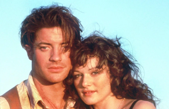 Brendan Fraser and Rachel Weisz in The Mummy
