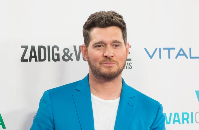 Michael Buble has shaved off his beard for the first time in 15 years