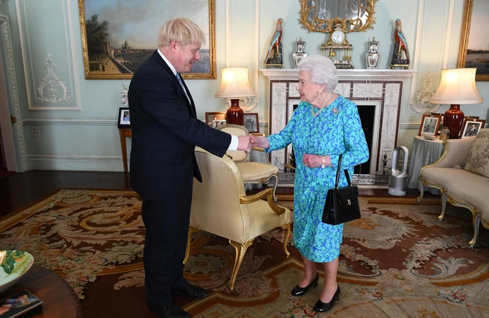 Queen Elizabeth made a 'naked' quip to Boris Johnson