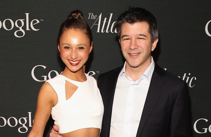 Travis Kalanick i Gabi Holzwarth 