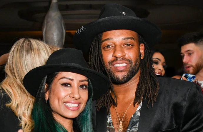 Oritsé Williams and wife Kazz are expecting their first child together