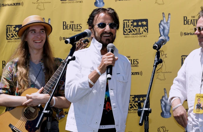 Sir Ringo Starr is excited to watch the Beatles movies