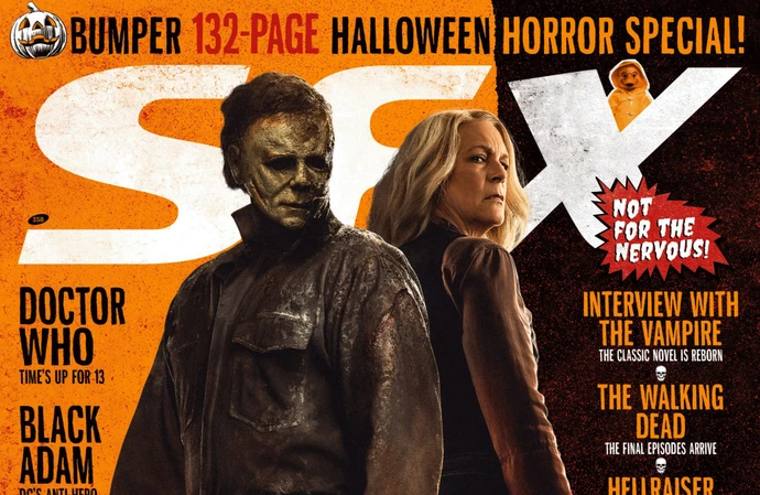 Halloween Ends features on the cover of SFX Magazine