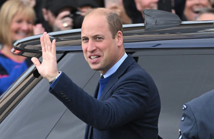 Prince William is using an electric scooter to get around the Windsor estate