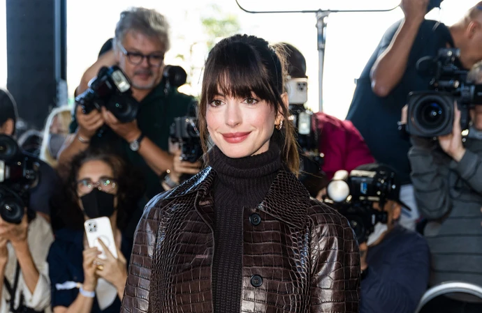 Anne Hathaway recreated her Devil Wears Prada look by accident