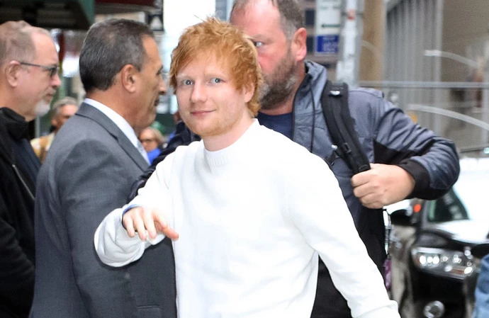 Ed Sheeran surprised patrons at the brewery with free drinks