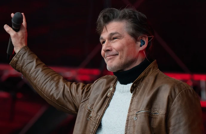 Morten Harket says his solo songs are 'political' but from a 'philosophical perspective'