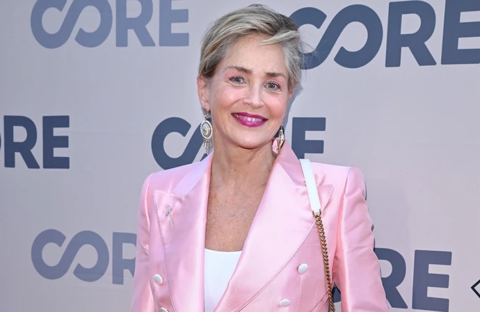 Sharon Stone cried on stage at a charity gala as she spoke about her financial troubles