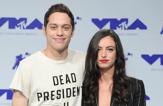 Pete Davidson and Cazzie David