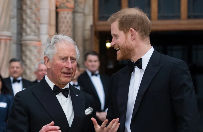 King Charles is said to have spent 30 ­minutes with his son Prince Harry in their first meeting for 16 months