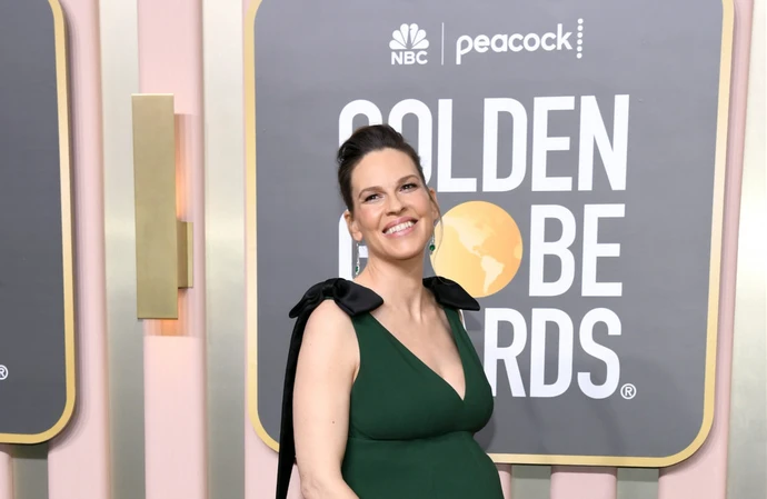 Hilary Swank loves being pregnant