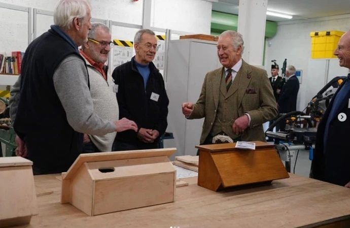 King Charles has started work on a new climate change-themed garden