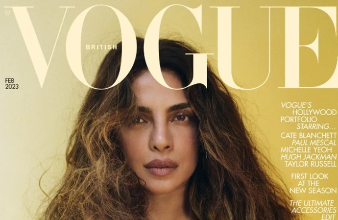 Priyanka Chopra Jonas on the cover of British Vogue