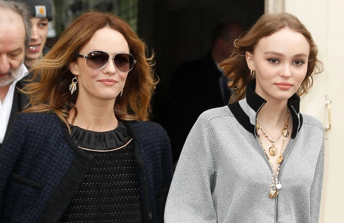 Vanessa Paradis i Lily Rose Depp
