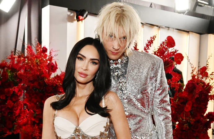 Megan Fox and Machine Gun Kelly at the Grammy Awards