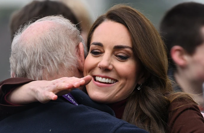 Catherine, Princess of Wales looked overjoyed as she bumped into her old teacher more than two decades since she left prep school