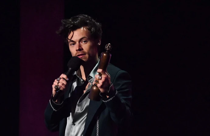 Harry Styles said he was ‘aware of my privilege’ as he dedicated his Artist of the Year gong at The BRIT Awards 2023 to a string of female artists