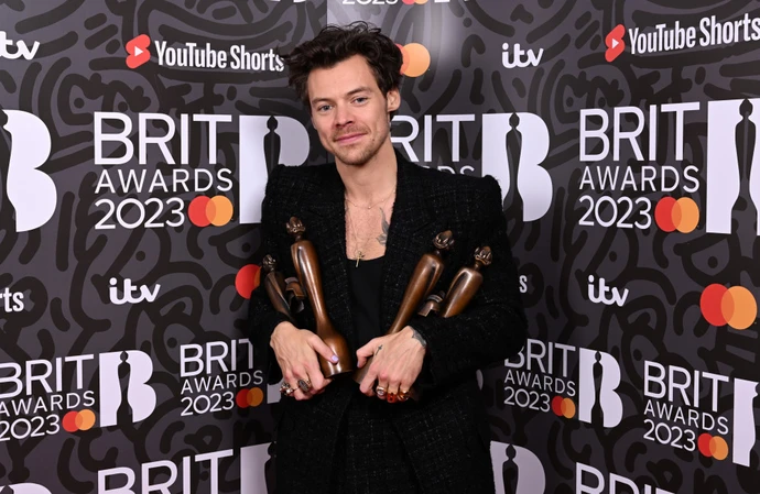 Harry Styles has been ranked Lewis Capaldi’s ‘top’ kisser after the pair shared a smooch at The BRIT Awards 2023