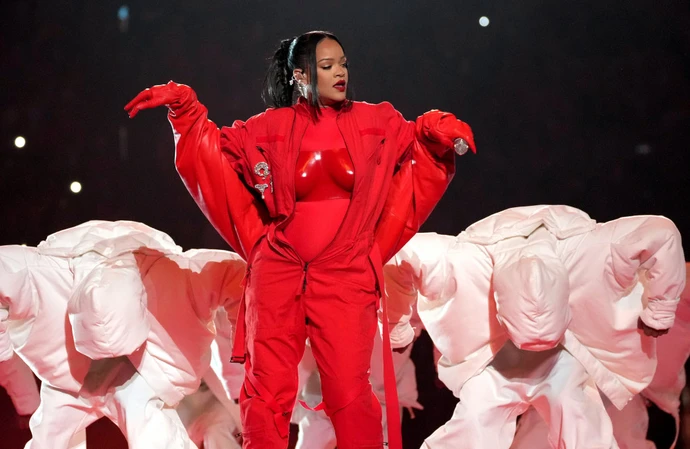 Rihanna at the Super Bowl