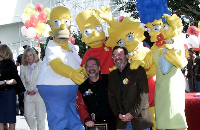 5位　ジェームズ・L・ブルックスとマット・グレイニング　1億500万ドル（約140億円）