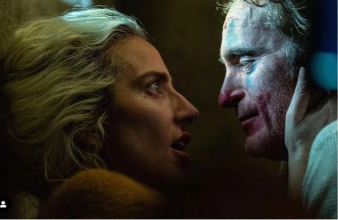 Lady Gaga and Joaquin Phoenix in 'Joker: Folie a Deux' (c) Instagram